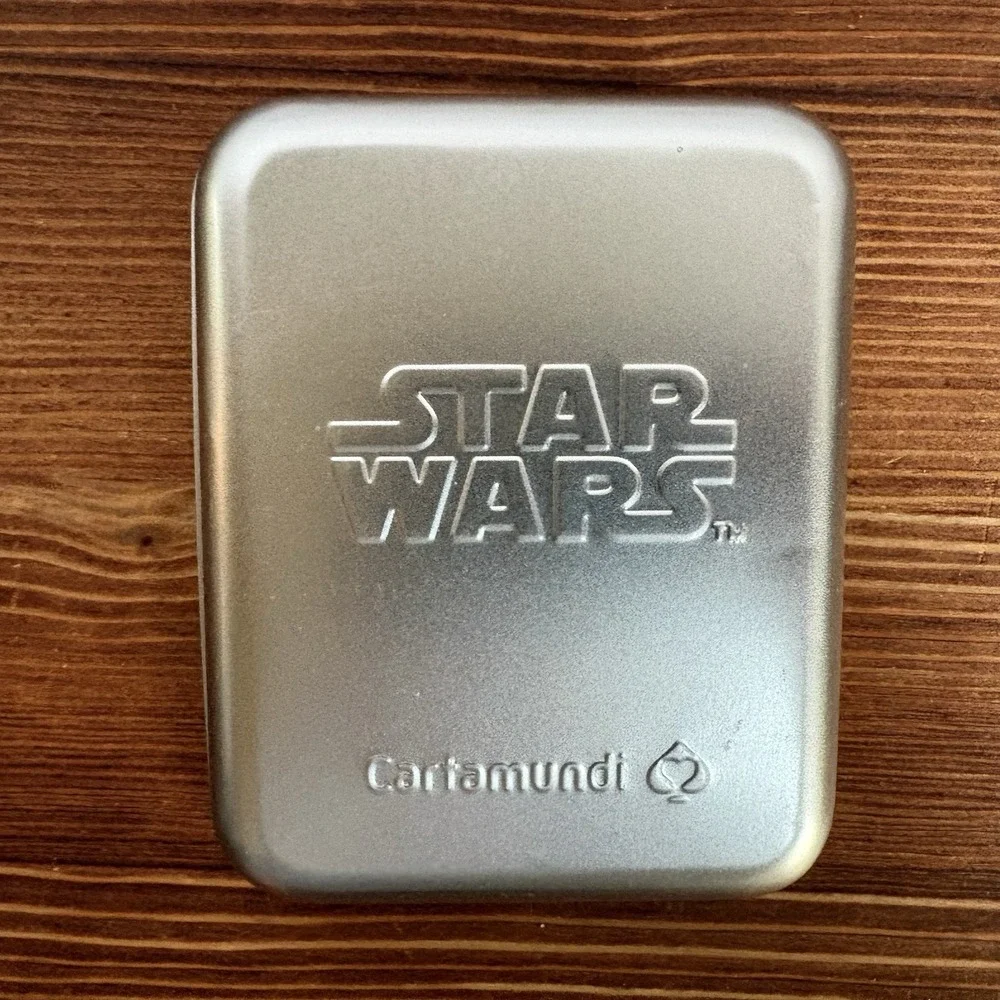 2011 Star Wars Playing Cards Cartamundi Holographic Deck Sealed w/ Tin